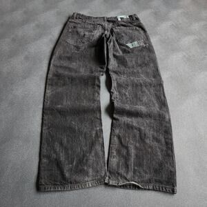 Vintage Y2K Baggy Rocawear Black Denim Jeans 36x32